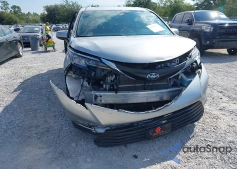 2022 Toyota Sienna Xle из США, поврежденный, VIN 5TDJRKEC9NS127830